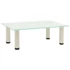 Kép 1/5 - 322759  TV Stand Frosted 40x35x17 cm Tempered Glass