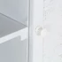 Kép 6/11 - Fehér tömör mangófa TV-szekrény 115 x 30 x 46 cm