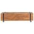 Kép 2/8 - Tömör tíkfa TV-állvány 110 x 30 x 32,5 cm