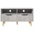Kép 5/8 - Betonszürke szerelt fa TV-szekrény 90 x 40 x 48,5 cm