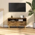 Kép 1/8 - Füstös tölgy színű szerelt fa TV-szekrény 90 x 40 x 48,5 cm