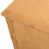 Kép 5/7 - Tömör tölgyfa TV szekrény 110x35x44 cm