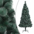 Kép 1/7 - Zöld PET műkarácsonyfa állvánnyal 150 cm