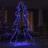 Kép 3/8 - 200 LED-es beltéri/kültéri kúp alakú karácsonyfa 98 x 150 cm
