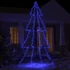 Kép 1/7 - 360 LED-es beltéri/kültéri kúp alakú karácsonyfa 143 x 250 cm
