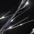 Kép 4/8 - 200 LED-es bel-/kültéri hideg fehér fűzfa karácsonyfa 2,2 m