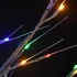 Kép 4/8 - 200 LED-es bel-/kültéri színes fűzfa karácsonyfa 2,2 m