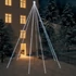 Kép 1/8 - Hideg fehér LED karácsonyfa beltéri kültéri 1300 LED 8 m
