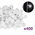 Kép 2/11 - Gömb alakú 8 funkciós hideg fehér tündérfényfüzér 400 LED 40 m
