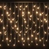 Kép 5/6 - Melegfehér LED-es jégcsap fényfüggöny 400 LED, 8 funkció