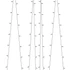 Kép 6/11 - 2 db 2x200 LED-es színes bel-/kültéri napelemes fényfüzér