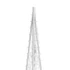 Kép 6/8 - Többfényű LED-es akril díszfénykúpszett 60/90/120 cm