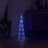 Kép 1/7 - Dekoratív kék fényű LED-es akril fénykúp 60 cm
