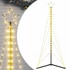Kép 2/11 - Meleg fehér LED karácsonyfa 363 LED 182 cm