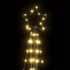 Kép 10/11 - Meleg fehér LED karácsonyfa 363 LED 182 cm