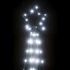 Kép 10/11 - Hideg fehér LED karácsonyfa 363 LED 182 cm