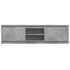 Kép 6/11 - Betonszürke szerelt fa TV-szekrény LED-ekkel 180 x 34 x 50 cm