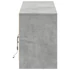 Kép 8/11 - Betonszürke szerelt fa TV-szekrény LED-ekkel 180 x 34 x 50 cm