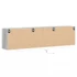 Kép 8/11 - Szürke sonoma színű fali TV-szekrény LED-del 180 x 31 x 45 cm