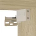 Kép 11/11 - Sonoma tölgy színű falra TV-szekrény LED-del 180 x 31 x 45 cm
