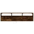 Kép 6/11 - Füstös tölgy falra szerelhető TV-szekrény LED-del 180x31x45cm