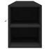 Kép 7/11 - Fekete falra szerelhető TV-szekrény LED-del 180 x 31 x 39,5 cm