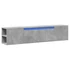 Kép 3/11 - Betonszürke fali TV-szekrény LED-del 180 x 31 x 39,5 cm