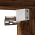 Kép 10/11 - Füstös tölgy színű fali TV-szekrény LED-del 180 x 31 x 39,5 cm