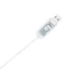 Kép 8/10 - Meleg fehér LED karácsonyfa gömbökkel 80 LED 120 cm