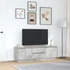Kép 4/11 - Betonszürke TV-szekrény LED lámpákkal 160,5x41x50 cm