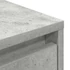 Kép 10/11 - Betonszürke TV-szekrény LED lámpákkal 160,5x41x50 cm