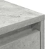 Kép 10/11 - Betonszürke TV-szekrény LED lámpákkal 193,5x41x50 cm