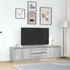 Kép 4/11 - Szürke sonoma színű TV-szekrény LED-lámpákkal 193,5x41x50 cm