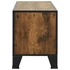 Kép 4/10 - Rusztikus barna fém és MDF TV-szekrény 105 x 36 x 47 cm