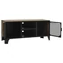 Kép 6/10 - Rusztikus barna fém és MDF TV-szekrény 105 x 36 x 47 cm