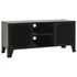 Kép 2/10 - Szürke fém és MDF TV-szekrény 105 x 36 x 47 cm