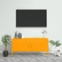 Kép 1/11 - Mustársárga acél TV-szekrény 105 x 35 x 50 cm