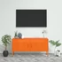 Kép 1/11 - Narancssárga acél TV-szekrény 105 x 35 x 50 cm