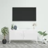 Kép 1/10 - Fehér acél TV-szekrény 105 x 35 x 50 cm