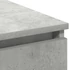 Kép 9/11 - TV szekrény LED beton szürke 180x38x49 cm műgyanta