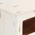 Kép 5/11 - Fehér tömör akácfa TV-szekrény 110 x 30 x 40 cm