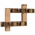 Kép 11/11 - TV szekrény garnitúra 10 pcs Régi fa 30.5 x 30 x 90 cm Faanyag