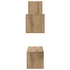 Kép 8/11 - TV szekrény garnitúra 4 pcs kézműves tölgy 30.5 x 30 x 60 cm