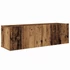 Kép 7/11 - TV szekrény garnitúra 8 pcs Régi fa 100 x 30 x 30 cm Faanyag