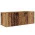 Kép 7/11 - TV szekrény garnitúra 4 pcs Régi fa 30.5 x 30 x 110 cm Faanyag