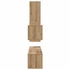 Kép 9/11 - TV szekrény garnitúra 4 pcs kézműves tölgy 30.5 x 30 x 110 cm