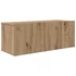 Kép 6/11 - TV Szekrény Szett 4 pcs kézműves tölgy Közepes 80 x 30 x 30 cm