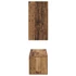 Kép 8/11 - TV szekrény garnitúra polcokkal 4 pcs Régi fa 60 x 30 x 30 cm