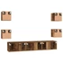 Kép 9/11 - TV szekrény garnitúra 7 pcs Régi fa 60 x 30 x 30 cm Faanyag