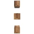 Kép 8/11 - TV szekrény garnitúra 6 pcs Régi fa Közepes 30,5 x 30 x 30 cm